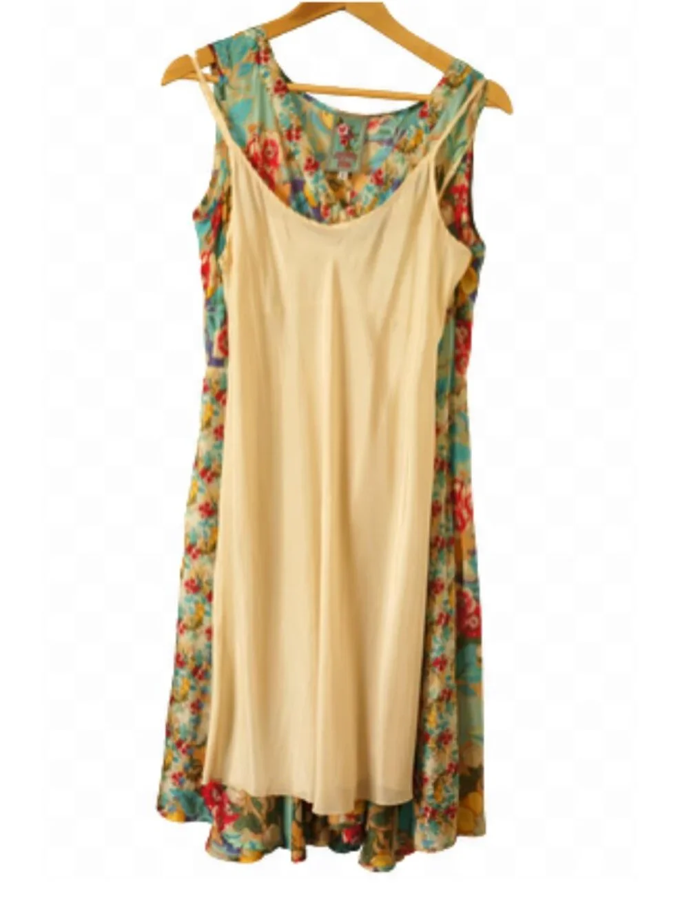 Johnny Was Silk Maxi Dress - Picture 3 of 8